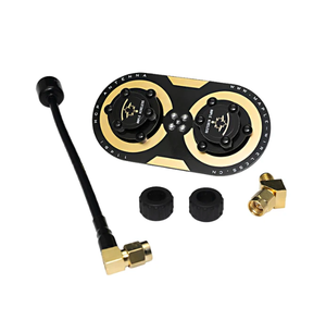 Kit de Antena FPV Polarizada Circular SMA de 5.8GHz y 11dBi Maple Wireless Owl para Gafas RC, Metálica - Product Image 5