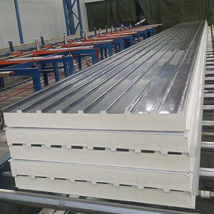 <span class=keywords><strong>Panneau</strong></span> en mousse <span class=keywords><strong>rigide</strong></span> en polyuréthane, <span class=keywords><strong>panneau</strong></span> sandwich en acier coloré pour atelier extérieur, salle <span class=keywords><strong>de</strong></span> bain, sous-sol, chambre froide - Product Image 1