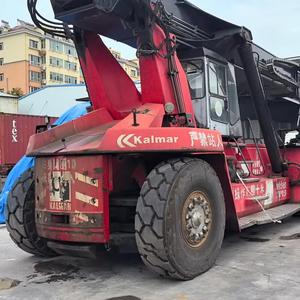 Carretilla elevadora eléctrica Kalmar DRF420, apilador de alcance de contenedor de construcción usado, capacidad de 42 toneladas, motor diésel, nueva bomba de núcleo, caja de cambios - Product Image 1