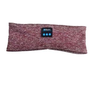 ยืดหยุ่น BT แถบคาดศีรษะ Sweatband ชุดนอน V5.0 ชุดหูฟังลําโพงไร้สายหูฟังกีฬาวิ่งหูฟังสเตอริโอ HD - Product Image 4