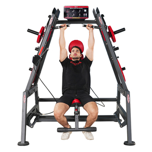 Thương mại điện Kép Thép ngực Báo Chí <span class=keywords><strong>Squat</strong></span> Máy tấm nạp thiết bị tập thể dục với tính năng an toàn - Product Image 3