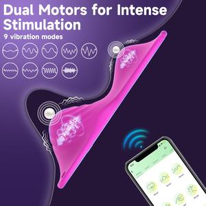 10 Frequency APP Remote Control <b>Waterproof</b> <b>PAD</b> Vibrator Novelties Clit Stimulator Sit and Ride Toy G-Spot - Product Image 2