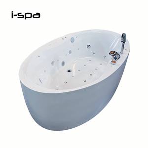 Bañera Ovalada Acrílica Independiente Passion Plus para Uso en Interiores en Hoteles y Villas - Product Image 1