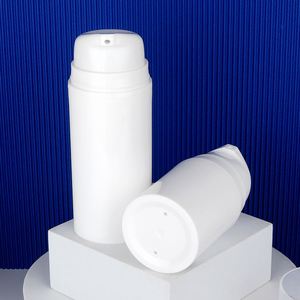 50ml 100ml 150ml White Head Airless <strong>Bottle</strong> Packaging Cosmetic Airless <strong>Pump</strong> <strong>Bottle</strong> - Product Image 3