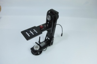 Jianmei-Motor Turbo de alto Torque, estabilizador de cardán de 2 ejes, Control remoto, cabeza de inclinación, Pan-Tilt, plantilla de cámara