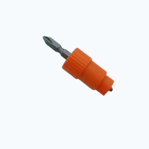 Yili Hardware – embout de positionnement en forme de croix orange, mandrin à changement rapide pour perceuse à pistolet, en plastique - Product Image 4