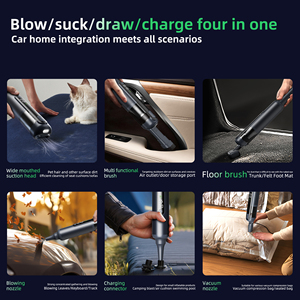 Handheld <strong>Vacuum</strong> <strong>Cleaner</strong>, Car <strong>Vacuum</strong> Cordles Cordless Handheld Wet &amp; Dry <strong>Vacuum</strong> <strong>Cleaner</strong> Cordless Cyclonic Handheld Vac - Product Image 6