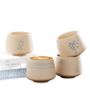 Vendita all'Ingrosso di Nuove Tazze da Tè di Qualità, Tazze in Ceramica Dipinte a Mano con Motivo di Palme, Tazze da Caffè in Stile Tropicale Mediorientale - Product Image 5