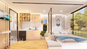 Maisonnette Apple préfabriquée moderne et populaire, prête à être expédiée, <span class=keywords><strong>conteneur</strong></span> extensible pour bureau à domicile, entrepôt ou logement secondaire idéal - Product Image 5