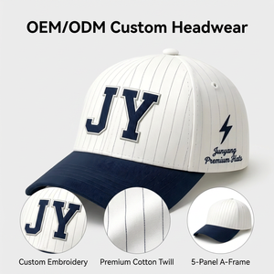 ODM Custom Logo Cotton Color Block 5 Panel Structured <strong>Snapback</strong> Closure Classic Outdoor Promotional Unisex Baseball Cap - Product Image 4