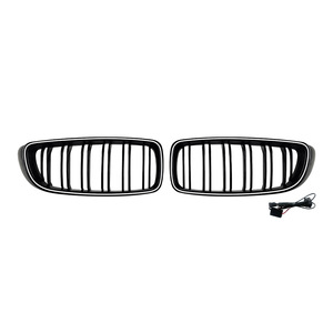 Bmw 4 Series F32 F33 F36 Led Grille With Light Single Or Double Line Front Bumper Modification - Product Image 5