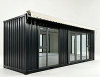 Unité de magasin modulaire commerciale isolée préfabriquée pour kiosque de plage / snack-bar / salon de vacances