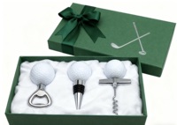 Ouvre-bouteille en métal personnalisé Hannuo avec logo, ouvre-bouteille à vin et à canettes de haute qualité sur le thème du golf pour utilisation en bar, personnalisable vierge