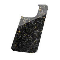 Logo personnalisé magnétique en gros pour iPhone 13 14Pro 15 16 Pro Max étuis en feuille vierge en Fiber de carbone forgé véritable
