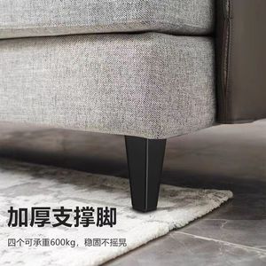Pieds de meubles pyramidaux carrés Wansheng en acier laminé à froid plaqué, style moderne pour portes d'armoires - Product Image 2