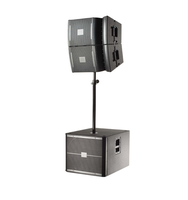 Système de sonorisation 1400W complet avec 2x dessus de 12 pouces et 1 caisson de basses de 18 pouces pour groupes live et DJs-Ensemble VRX932LA + VRX918S