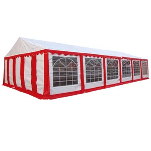 hot sale sturdy two sides galvanized steel pipe marquee party tents