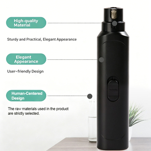 Quiet Professional Handheld Rechargeable Portable Electric Cat Nail Trimmer Pet Dog Nail <b>Grinder</b> - Product Image 3
