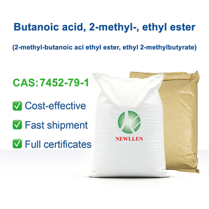 Ácido butanoico, 2-metil-, éster etílico CAS 7452-79-1 para síntesis orgánica y grado industrial - Product Image 1