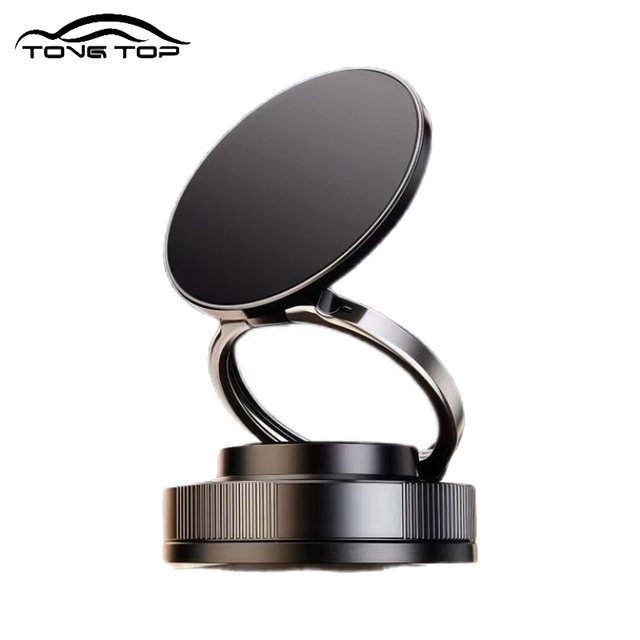 Portable Car Dashboard Use Mobile Phone Navigation Holder Magnetic Mount Grip Flexible Vacuum Suction Cup Adjustable ABS Magnet