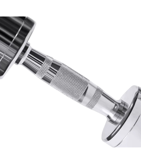 Pure Steel Plated <b>Dumbbell</b> Round Head Solid Commercial Home Sports and Fitness Equipment Shaping - Product Image 1