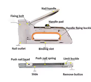 Potente pistola grapadora Manual <span class=keywords><strong>para</strong></span> muebles <span class=keywords><strong>de</strong></span> bricolaje, grapadora y grapadora <span class=keywords><strong>de</strong></span> uñas - Product Image 5
