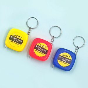 Fournisseur direct d'usine : mini-ruban à mesurer de 1 mètre, porte-clés, règle en fer multifonctionnelle, règle de mesure polyvalente - Product Image 4