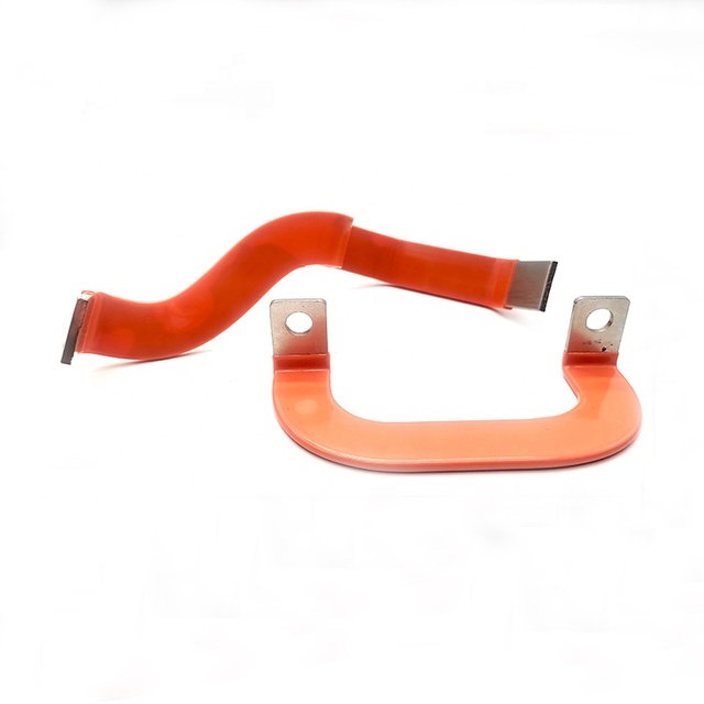 Galvanized Tinned Conductive Connectors Bending Copper Bus bar for Battery Storage Systems Renewable Energy Automobile