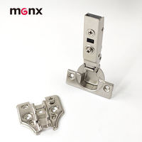 Charnière de meuble en acier laminé à froid à fermeture amortie hydraulique, réglable sur 3 axes, pour cuisine, armoire et quincaillerie de rangement - Vente en gros