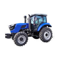 Tractor Agrícola Dinámico de 100HP 4x4 con Cabina con Aire Acondicionado, Sistema Hidráulico Robusto, Alta Capacidad de Elevación y Tareas de Campo Modernas
