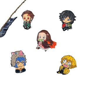 Anime Cosplay bidimensional aleación Metal insignia Mitoko <span class=keywords><strong>Tanjiro</strong></span> personaje fundición y técnica de grabado - Product Image 1