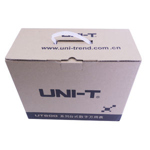 Misuratore di frequenza di resistenza del Tester di tensione AC/DC del multimetro digitale da banco della gamma manuale UNI-T UT801 - Product Image 6