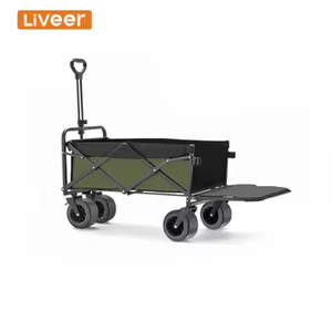 Troli Lipat Tugas Berat Liveer dengan Meja dan Ketinggian yang Dapat Disesuaikan - Troli Transportasi Penyimpanan & Logistik yang Dapat Dikustomisasi OEM - Product Image 1