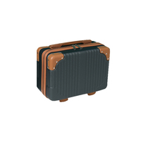 MARKSMAN-Bolsa de maquillaje de gran capacidad, 14 pulgadas, Maleta de Transporte, logotipo personalizado