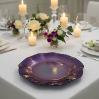 Hochwertige, individuell gestaltbare 13-Zoll-Großhandels-Platzteller – luxuriös, wiederverwendbar, langlebig, für Hochzeiten, Geburtstage und Dinner-Events