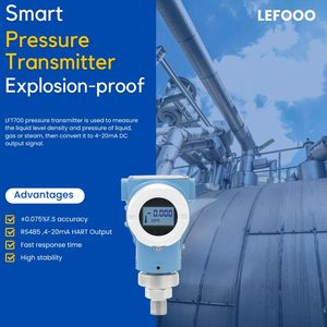 LEFOO 4-20maハート出力IP67気液蒸気プロセス制御用スマート圧力送信機 - Product Image 2
