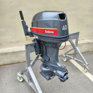 Moteur hors-bord à essence 2 temps 40 CV à arbre court pour rivières peu profondes - Product Image 1