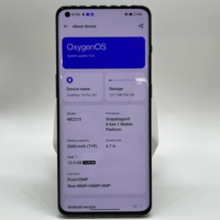 Vente en gros de smartphones OnePlus 10 Pro 5G d'occasion, 12 Go de RAM, 256 Go de stockage, écran QHD+ de 6,7 pouces, 120 Hz LTPO, Snapdragon 8 Gen 1, 5000 mAh, 80 W