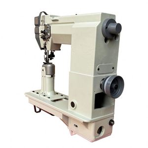 Macchina da Cucire Semi-Automatica a Colonna con Ago Singolo per Calzature, Funzionamento Meccanico con Alimentazione dell'Ago per Produzione di Scarpe - Product Image 3