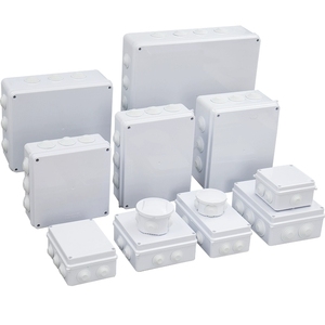 IP65 Plastic Enclosure ABS <strong>Waterproof</strong> Box <strong>Electrical</strong> Outdoor Junction <strong>Boxes</strong> with Rubber Cctv Junction Box - Product Image 1