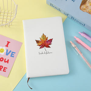 Carnet <span class=keywords><strong>de</strong></span> notes vierges en cuir PU <span class=keywords><strong>blanc</strong></span> double face avec logo personnalisé, surface souple, sublimation pour bricolage, pour décoration <span class=keywords><strong>de</strong></span> bureau - Product Image 3