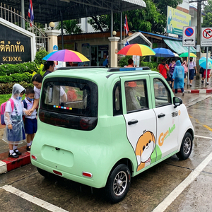 รถยนต์ไฟฟ้าสำหรับผู้สูงอายุ 4 ล้อ แบบปิดเต็มคัน ความเร็วต่ำ มินิอีวี 800 วัตต์ ปลอดภัย สะดวกสบาย สำหรับผู้สูงวัย เดินทางระยะสั้น - Product Image 1