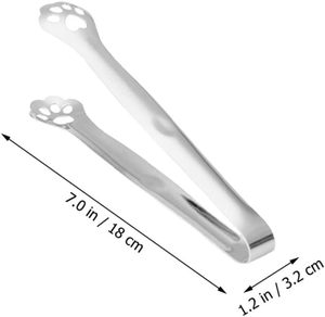 Durable 304 Stainless Steel <b>BBQ</b> Tongs Heat Resistant & Easily Cleaned Multi-Purpose <b>BBQ</b> <b>Tool</b> Set with Bread Towel Ice Clips - Product Image 3