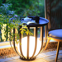 Lampe décorative solaire à LED pour l'extérieur, éclairage de sol étanche pour paysage, balcon, terrasse, étagère à fleurs, cour, pelouse, villa