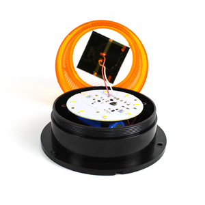 Năng lượng mặt trời năng lượng hổ phách rotary đèn cảnh báo xe tải strobe <span class=keywords><strong>led</strong></span> mái đèn hiệu ánh sáng xe nâng nhấp nháy đèn giao thông - Product Image 4