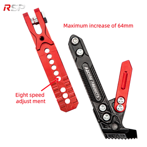 Béquille latérale de <span class=keywords><strong>moto</strong></span> en alliage d'aluminium CNC réglable RSP, support de béquille, patin antidérapant, capacité de 300 kg, <span class=keywords><strong>moto</strong></span> - Product Image 5