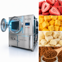 Équipement de lyophilisation automatique TCA50Kg 60Kg en SUS304 avec contrôle PLC et compresseur Bitzer