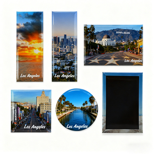 Imán de Refrigerador Personalizado con Foto Rectangular, Recuerdo de Viaje, Regalo Turístico - Product Image 1