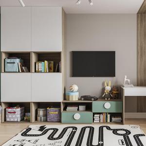 Design moderno Peppa Cartoon Peel and Stick carta da parati <span class=keywords><strong>per</strong></span> la camera dei bambini lampada a LED legno materiale mobile <span class=keywords><strong>per</strong></span> bambini - Product Image 5