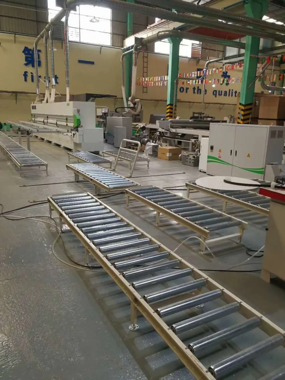 Gravity Roller Table Conveyor Roller Conveyor Automatic Production Line for Factory